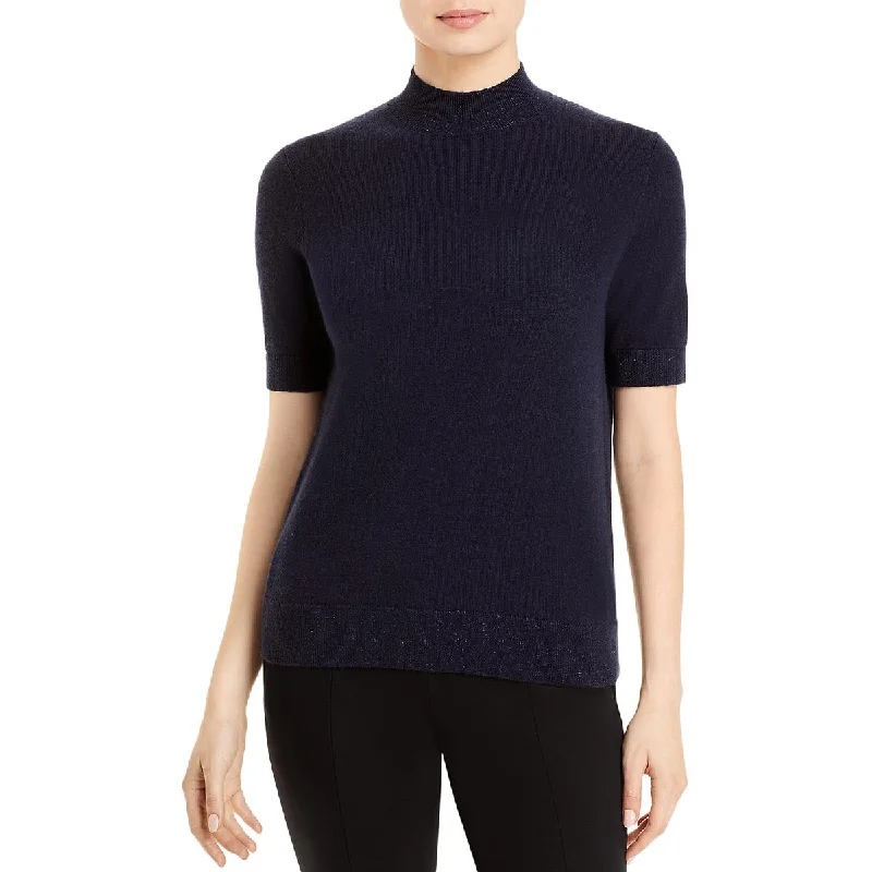 Lafayette 148 New York Womens Cashmere Heathered Sweater