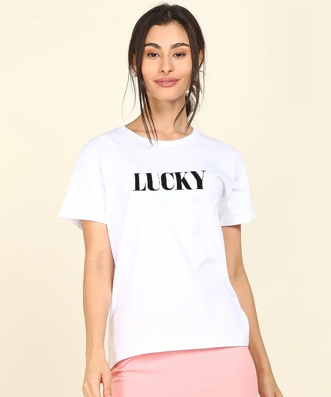 Young Trendz Womens  Regular Fit Printed TshirtFestival Shirts