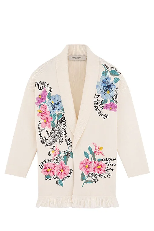 Journey W's Embroidered Cardigan